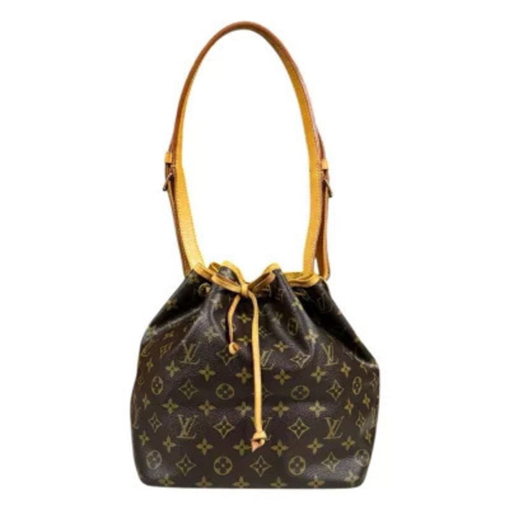 Louis Vuitton Monogram Shoulder Bag Canvas Brown